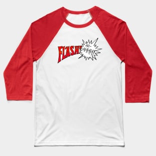 Flash Ah-Ahhh Logo Baseball T-Shirt